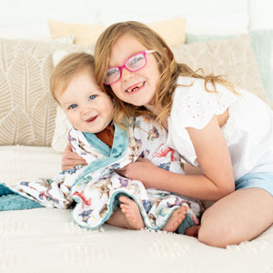 Minky Baby Blanket Dragon's Kingdom