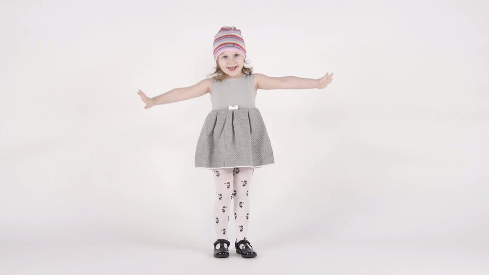 "Girls Evita Beanie Hat - Stylish and cozy accessory for little ones."