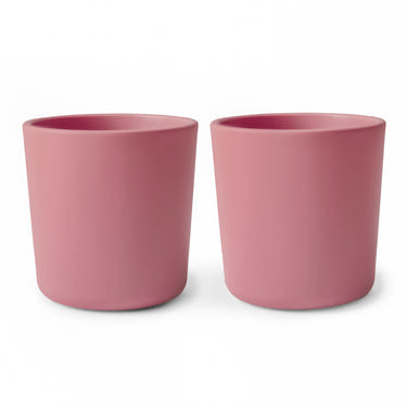 Mushie Dinnerware Cups Soft Colors Non-Toxic PP Plastic