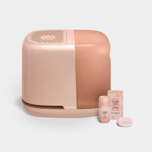"Bedside Humidifier 2.0 in Angle 7 view, perfect for creating a comfortable baby sleep environment."