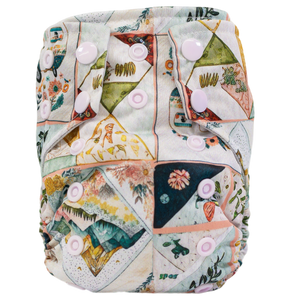 Tiny Tushies Newborn AIO Cloth Diaper - MOOGCO Baby