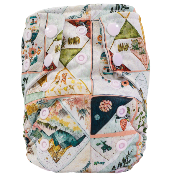 Tiny Tushies Newborn AIO Cloth Diaper - MOOGCO Baby