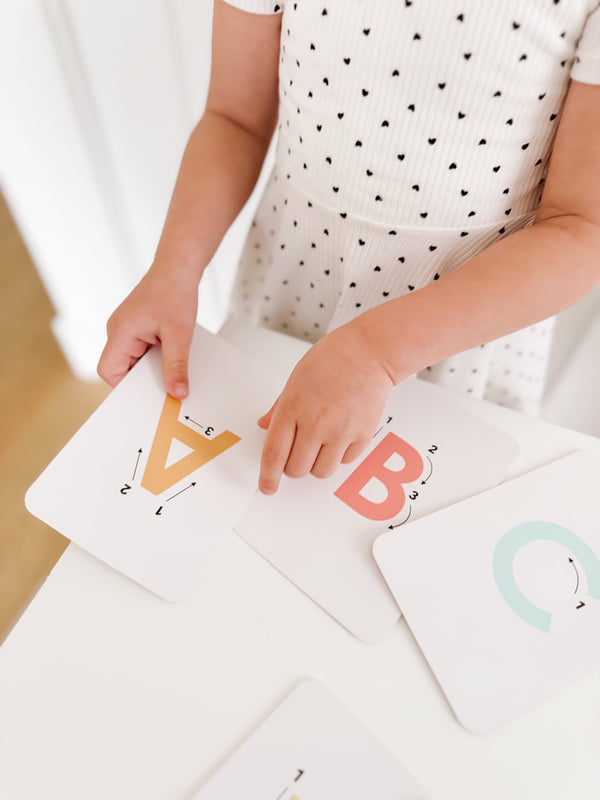 Letter Tracing Flashcards