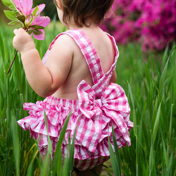 Hot Pink First Birthday Bubble