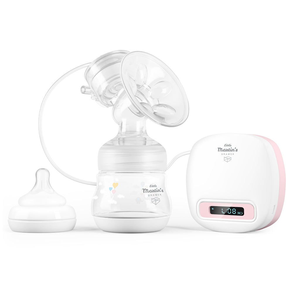 Little Martin’s Electric Breast Milk Pump for breast feeding – Rechargeable Battery for Travel - MOOGCO Baby