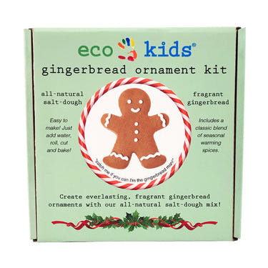 DIY Gingerbread Christmas Ornament Kit for festive holiday crafting fun. Perfect for kids and family activities!
