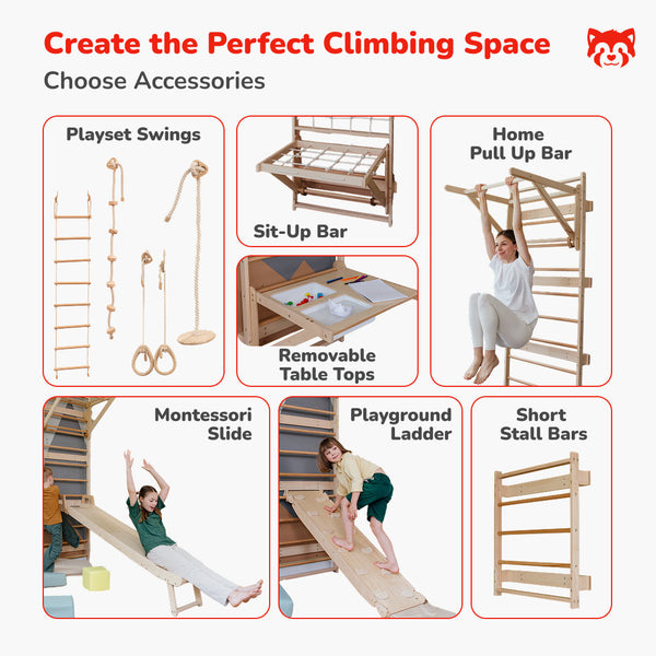 Swedish Ladder Wall Gym