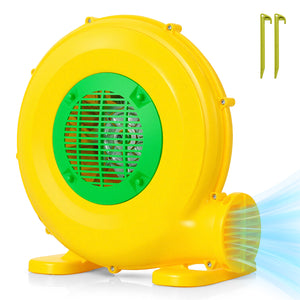 480W Bounce House Blower with Handle and Ground Stakes - Heavy-Duty