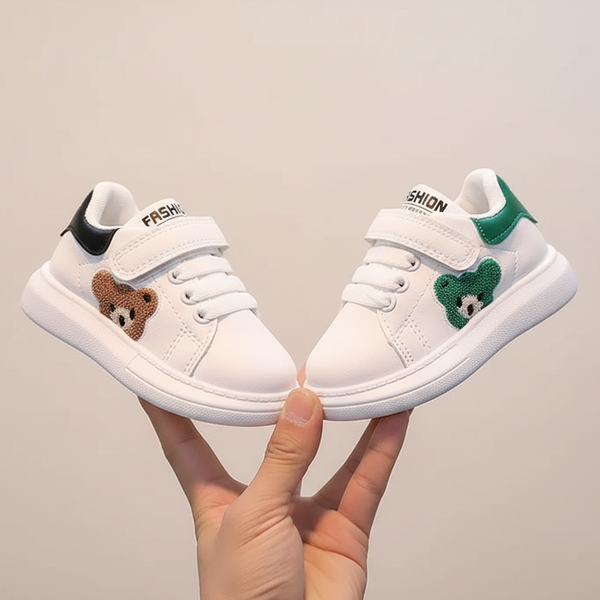 Easy-Wear Panda Sneakers – Ages 1–7