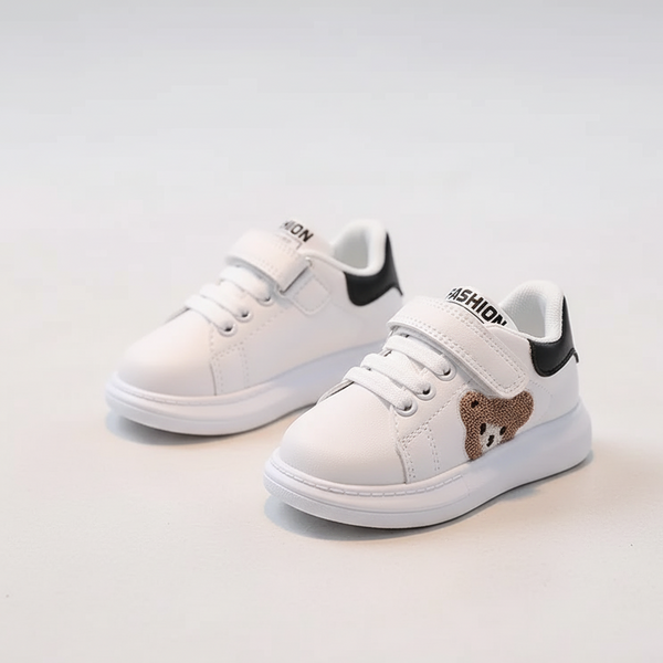 Easy-Wear Panda Sneakers – Ages 1–7
