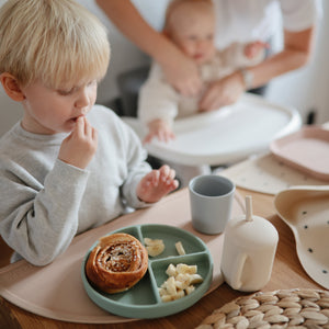 Mushie Dinnerware Cups Soft Colors Non-Toxic PP Plastic