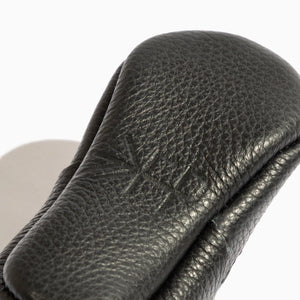 Ebony T-Bar Baby Shoe, angle 4 view, stylish and comfortable footwear for infants.