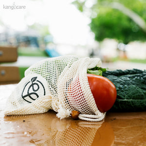 Ecoposh Cotton Mesh Produce Bag :: Natural (6pk)