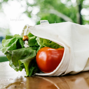 Ecoposh Cotton Muslin Grain Bag :: Natural (3pk)