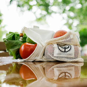Ecoposh Cotton Mesh Produce Bag :: Natural (6pk)