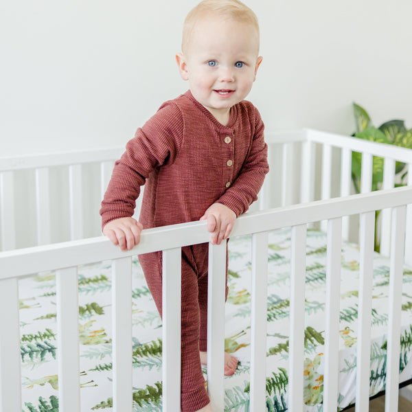 In The Woods Fitted Crib Sheet