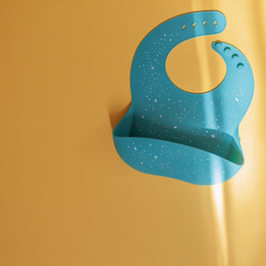 Baby Silicone Bib (Magical Teal)