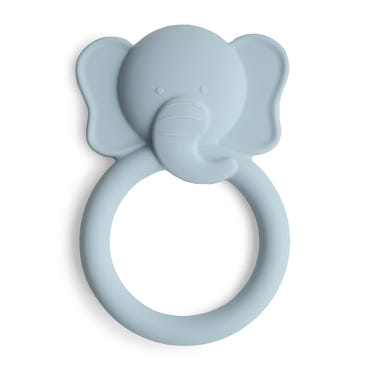 Soft elephant teether for babies, perfect for soothing gums and promoting healthy teeth development.