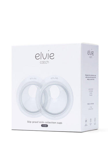 Elvie Catch Breast Milk Collection Cups 2 Pack - discreet and efficient milk collectors for breastfeeding moms.