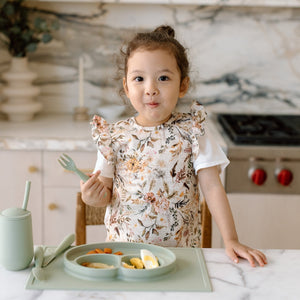 Delilah Floral Flutter Bapron