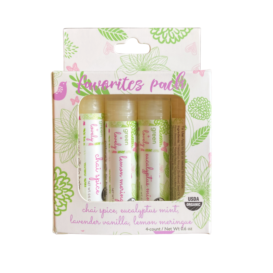 Variety Lip Set - Organic Nature's Silk Lip Balm