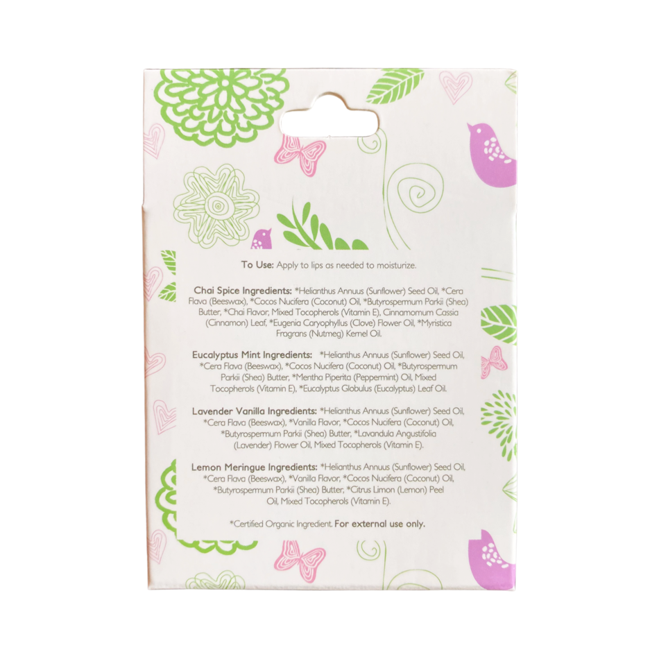 Variety Lip Set - Organic Nature's Silk Lip Balm - MOOGCO Baby