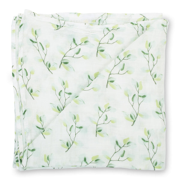 Relaxing Eucalyptus Baby Muslin Swaddle Blanket