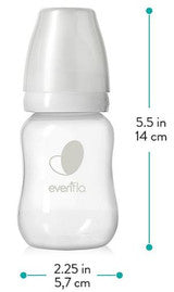Evenflo Balance + Standard Bottle at angle 3, designed for easy feeding and comfort for babies.