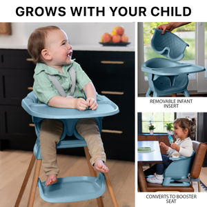 Evrloop 3-in-1 High Chair - Sustainable Design that Grows with Your Child