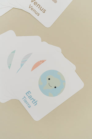 Space Planet Flashcards