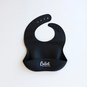 Calla and Friends Catch All Silicone Bib with Open Pocket