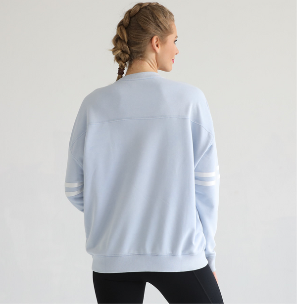 Celine Slouchy Nursing Pullover (Morning Haze)