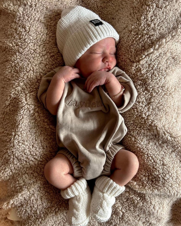 Short Sleeve Bubble Romper - MOOGCO Baby