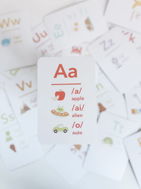 Letter Sounds Phonics Flashcards