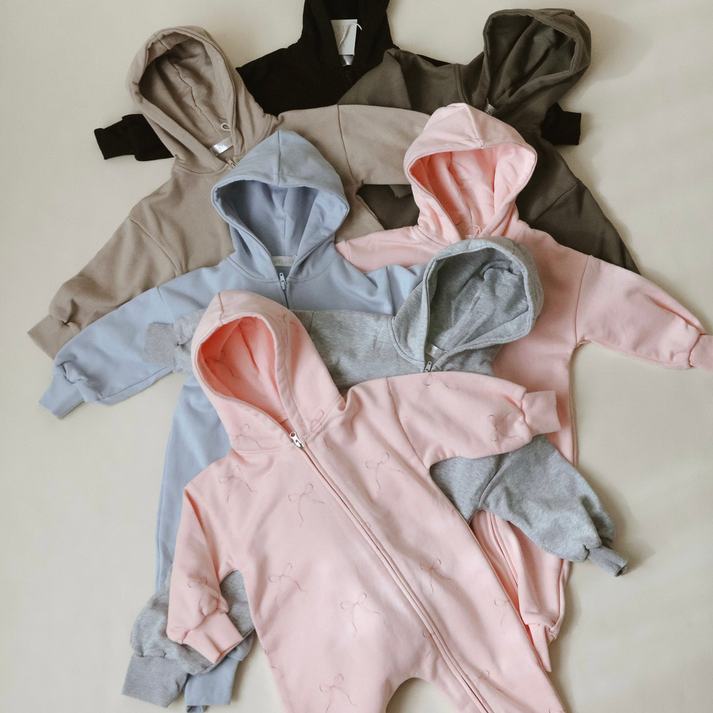 Hood ZIP Jumpsuit - MOOGCO Baby