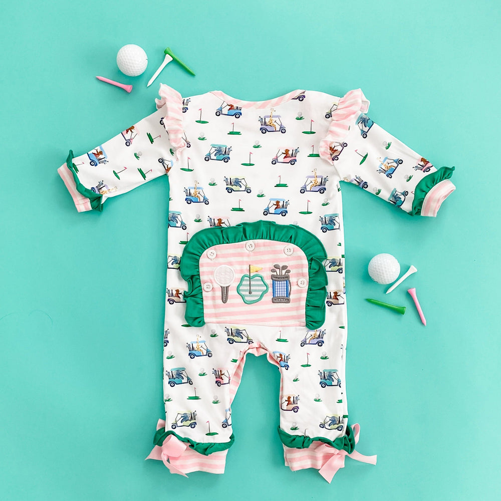 Girls Fairway Golf Romper