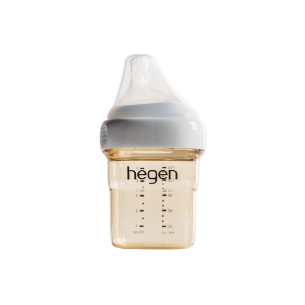 Hegen PPSU Baby Bottle - 1 to 3 Months - 150ml/5oz - White