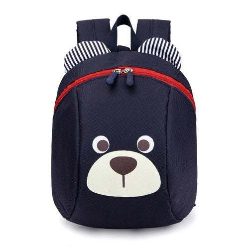 Toddler anti-lost backpack for ages 1-3, perfect travel accessory for kids, shown from angle 2.