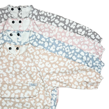 The Grayson Long Sleeve Bib - Leopard