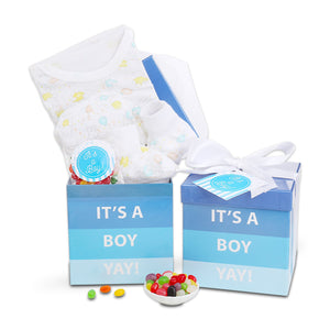It's A Boy New Baby Gift Basket