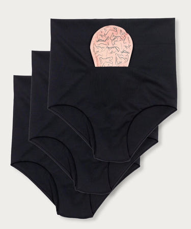 FourthWear postpartum recovery underwear set of 3 with perineal ice heat pack for comfort and support after childbirth.