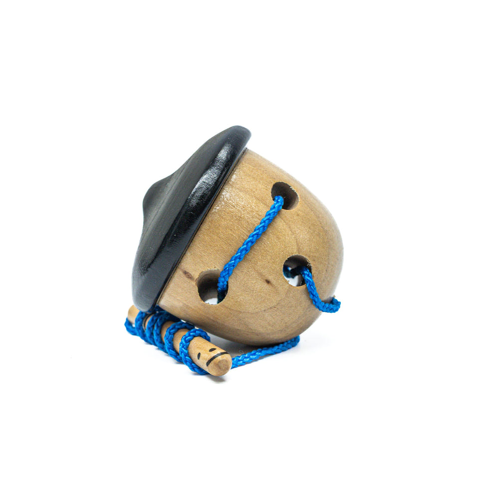 Amazing Acorn Toy: a colorful, safe pacifier and teether for soothing babies' gums and promoting healthy development.