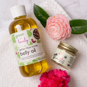 Better than Butter Pregnancy Belly Oil - Organic Oils - Stretch Mark Prevention - 8 oz.