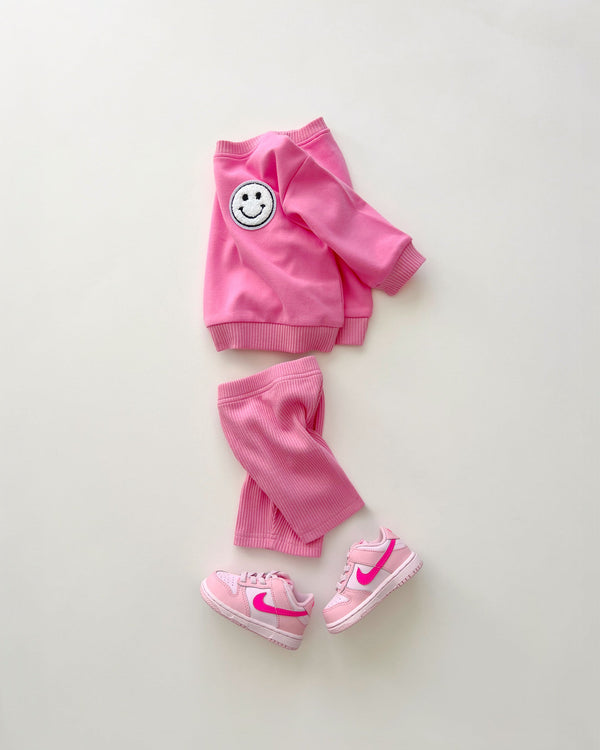 Biker Shorts Set | Pink - MOOGCO Baby
