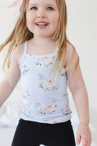 Cosette Bamboo Tank for babies - soft, breathable top in a stylish design, perfect for everyday wear.