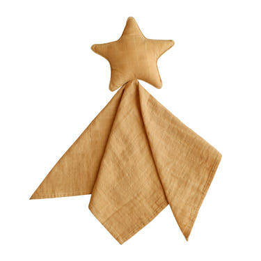 Soft star lovey blanket for babies, perfect for cuddling and comfort.
