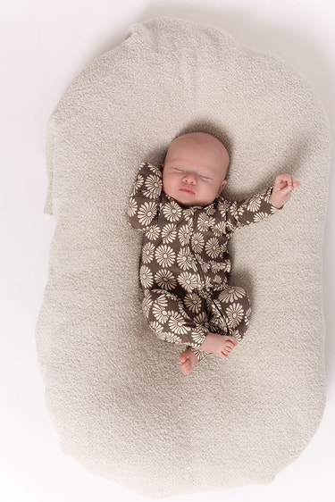 Bamboo Zip Pajamas | Retro Floral