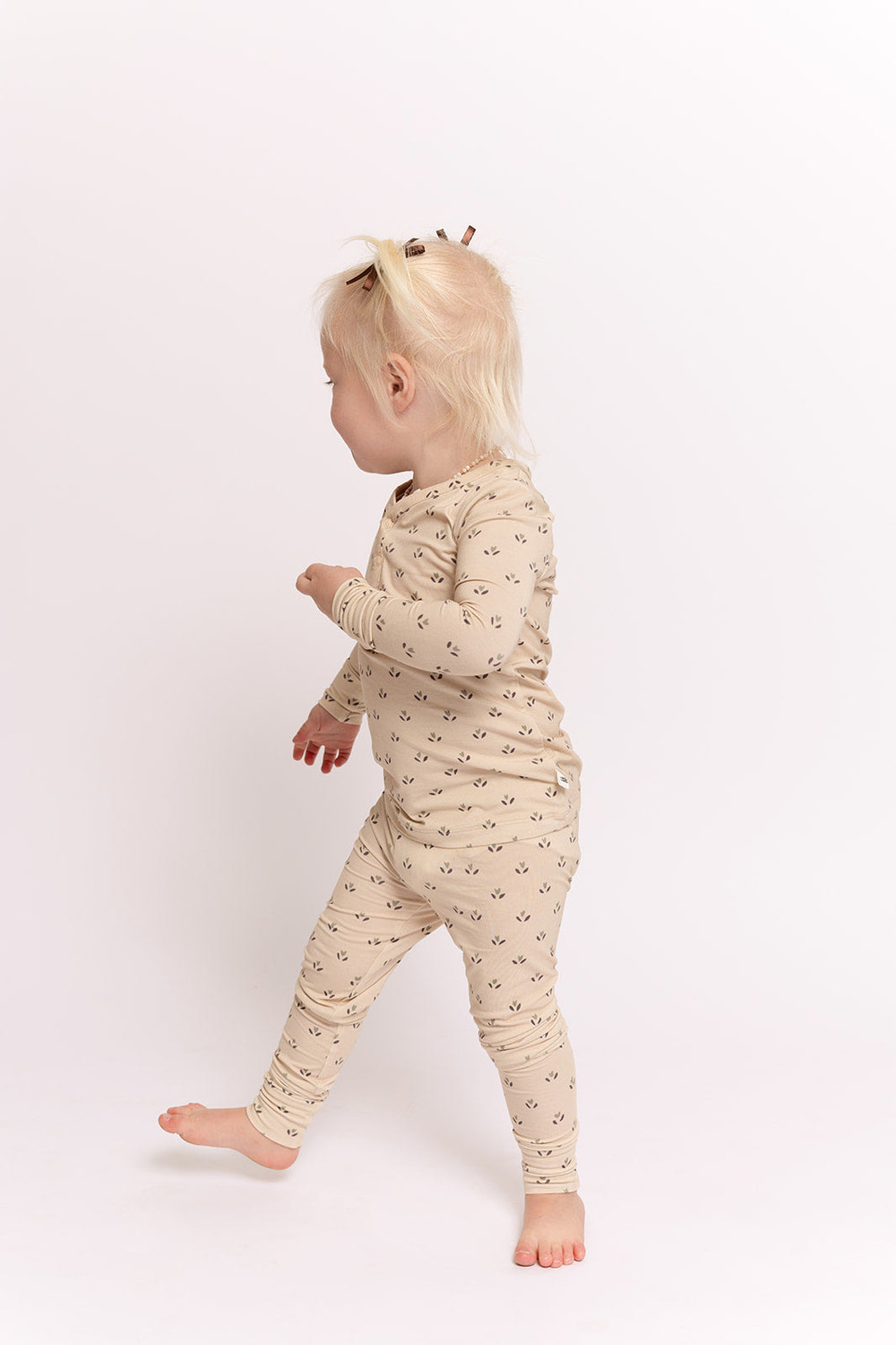 Bamboo Two Piece Pajamas | Flora
