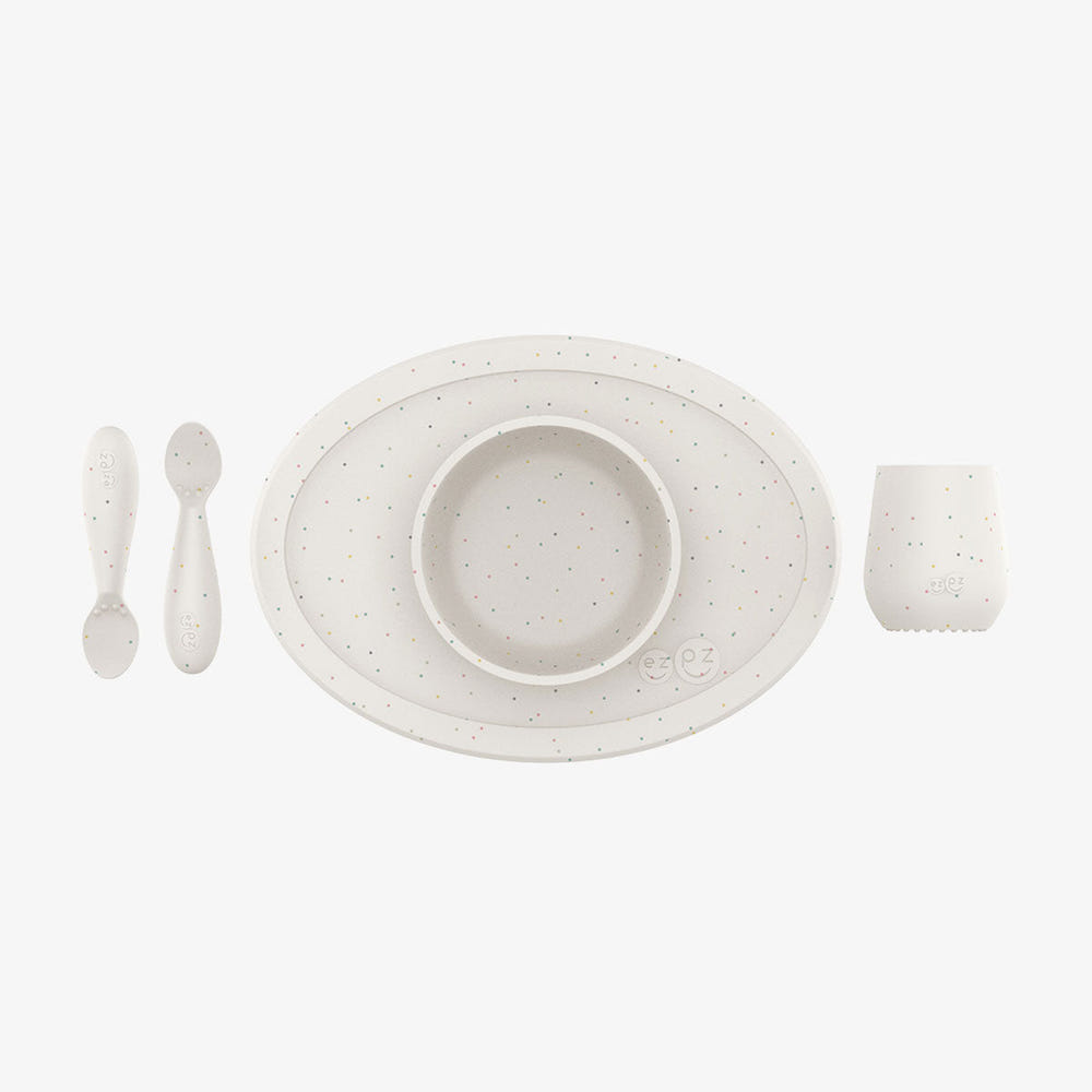 ezpz First Foods Set Tiny Cup Tiny Bowl Tiny Spoons
