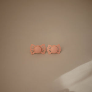 FRIGG Butterfly Anatomical Silicone Pacifier 2-Pack (0-6 Months)